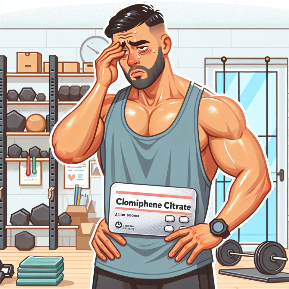 Anwendung von Clomiphene citrate bei Überlastung im Training