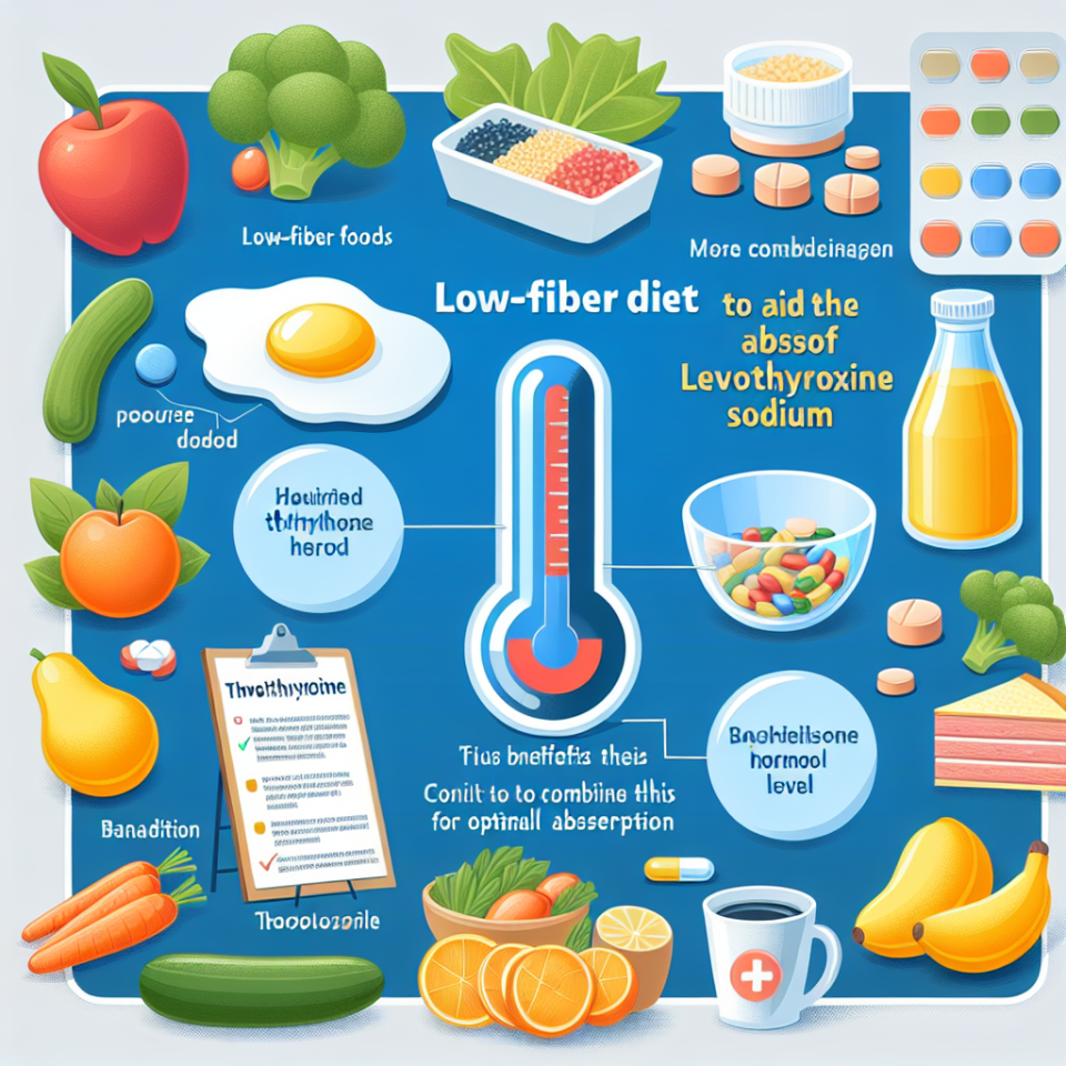 Ballaststoffarme Ernährung zur Unterstützung von Levothyroxine sodium: Tipps und Vorteile