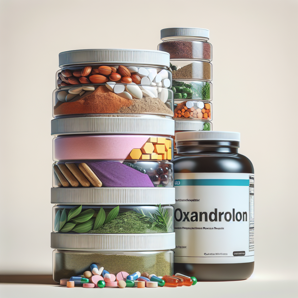 Natürliche Supplements im Stack mit Oxandrolon