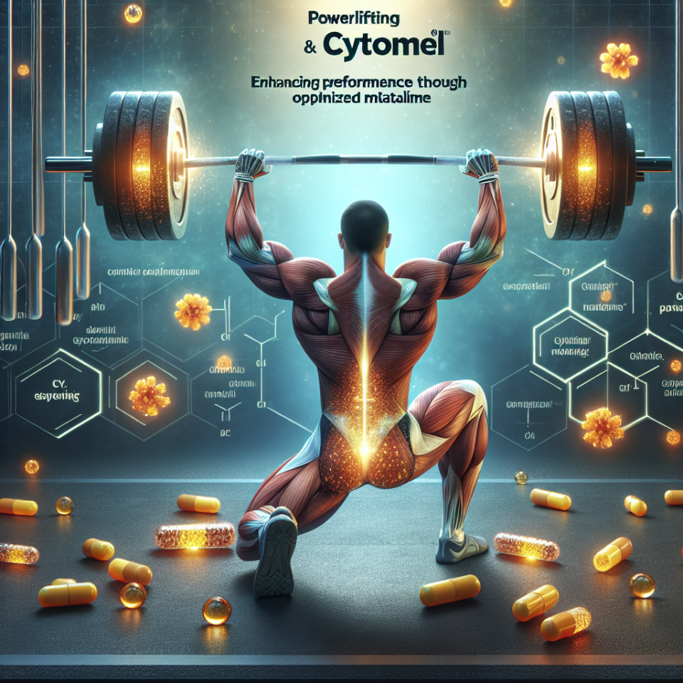 Kraftdreikampf und Cytomel: Leistung durch optimierten Stoffwechsel steigern